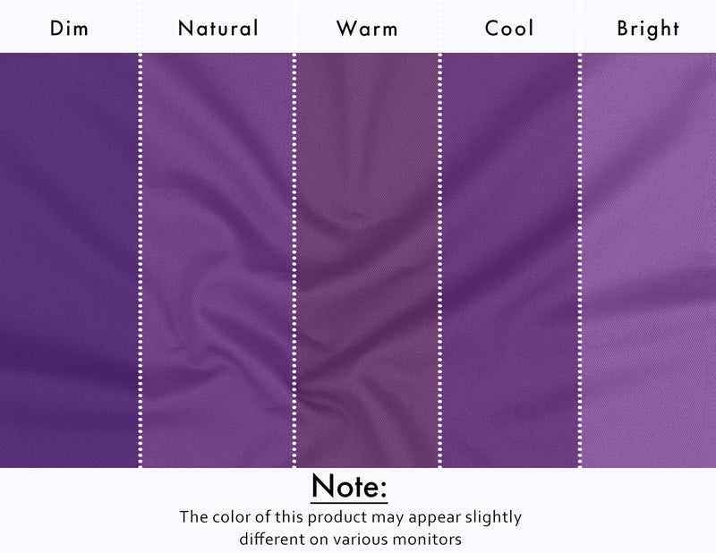Ruvanti Cloth Napkins Set of 12, 18x18 Inches Napkins Cloth Washable, Soft, Durable, Absorbent, Cotton Blend. Table Dinner Napkins Cloth for Hotel, Lunch, Restaurant, Wedding Events, Parties - Purple - Image 5